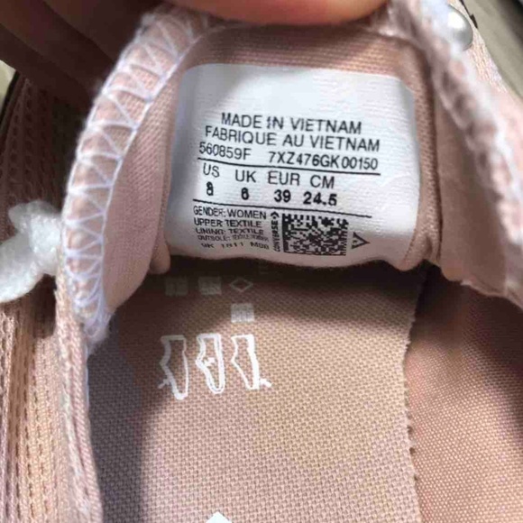 NWT Converse Ctas Shoreline Slip Particle Beige W - Picture 7 of 8